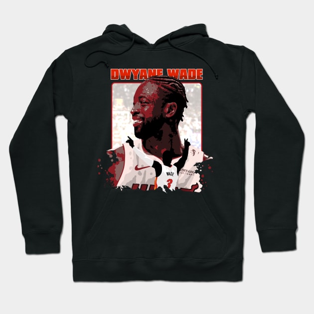 Dwyane Wade Hoodie by Son Dela Cruz